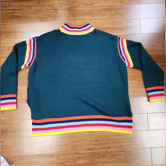 Mira Mikati Multicolor Striped Sweater - Picture 6 of 9
